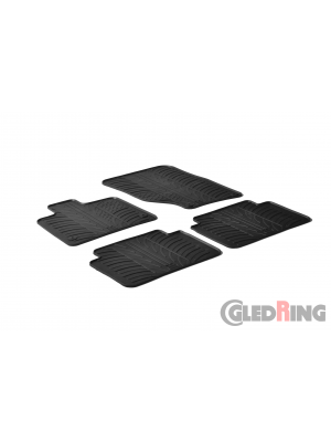 Original Gledring Passform Fußmatten Gummimatten 4 Tlg.+Fixing - Audi Q7 2006-05.2015